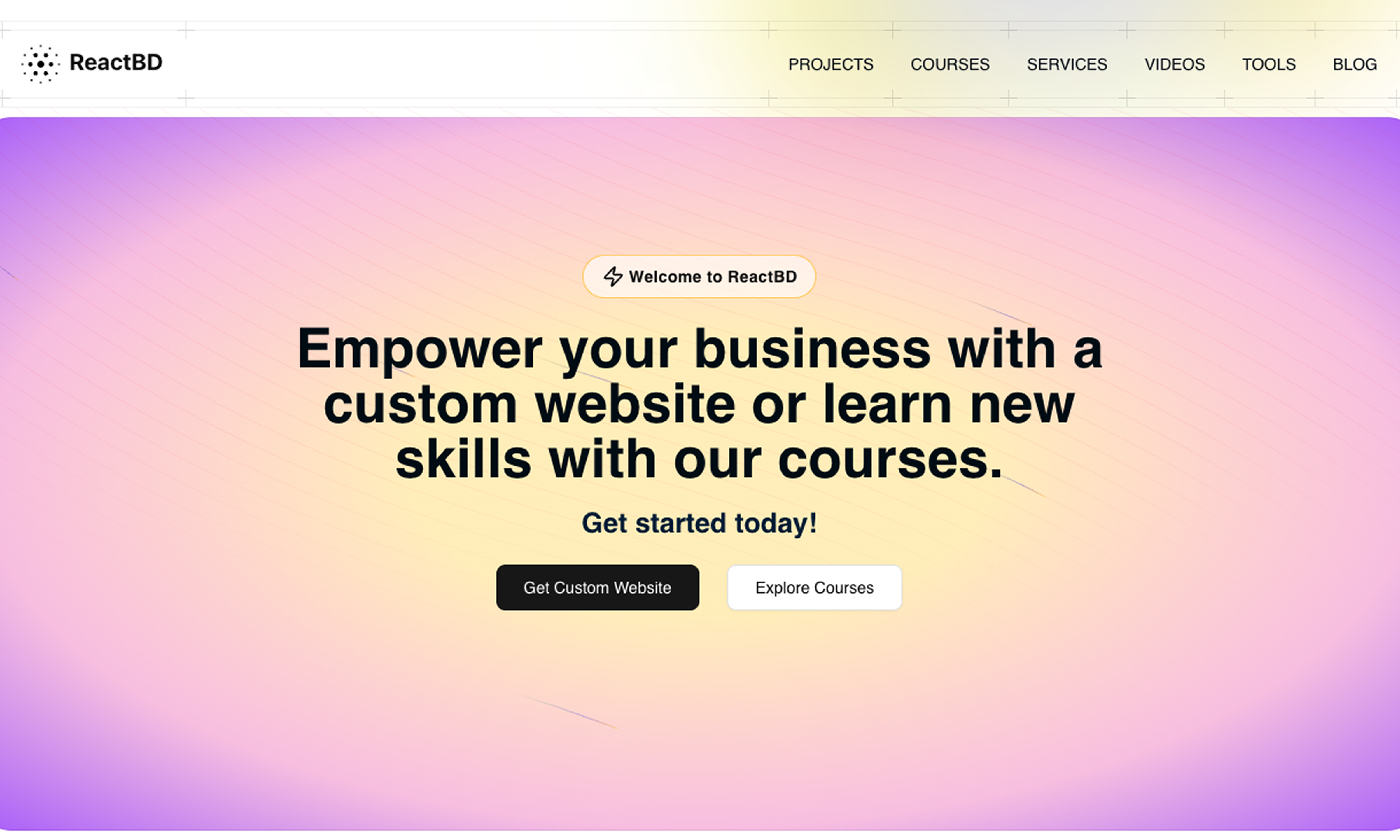 ReactBD team collaboration